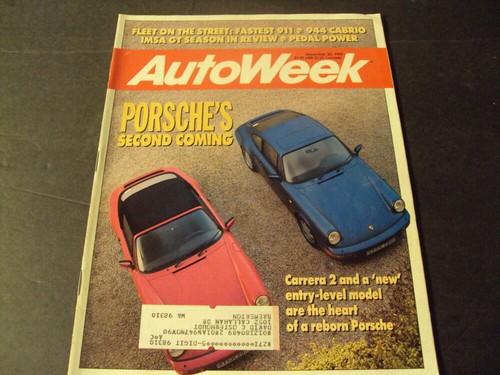 Auto week nov - 20, 1989