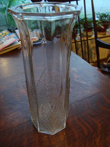 Vintage glass vase - vintage,