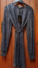 Biba Black Silver Shimmer