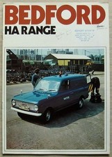 BEDFORD HA RANGE Vans Sales