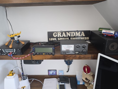 Radio home setup yaesu dual - cb,