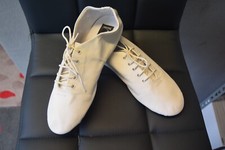 White leather split sole jazz shoes  - all sizes