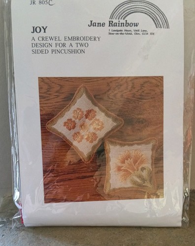 Jane rainbow crewel - jane, embroidery