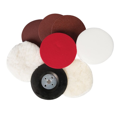 Sanding polishing kit 8pce - sanding,