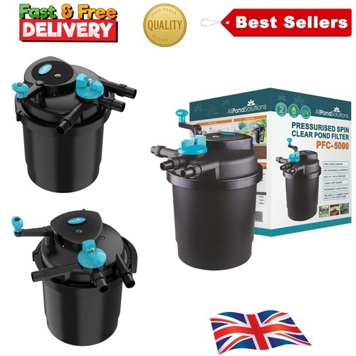 Easy clean pond filter - uv, for