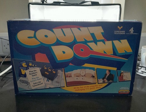 Countdown game show board - tv,
