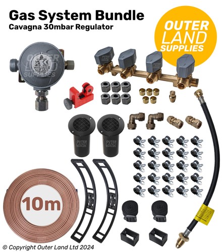 Cavagna regulator gas - cavagna, bundle
