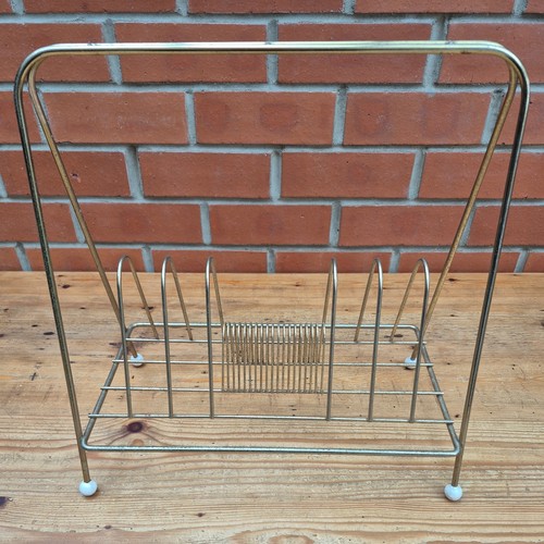 Vintage magazine rack record - vintage,