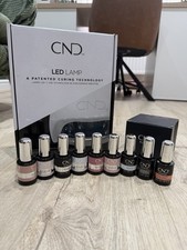 Gel Nails CND Lamp and