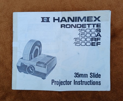 Hanimex rondette 1500s - hanimex, 1500a