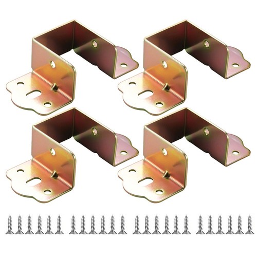 Bed rail brackets galvanized - bed,