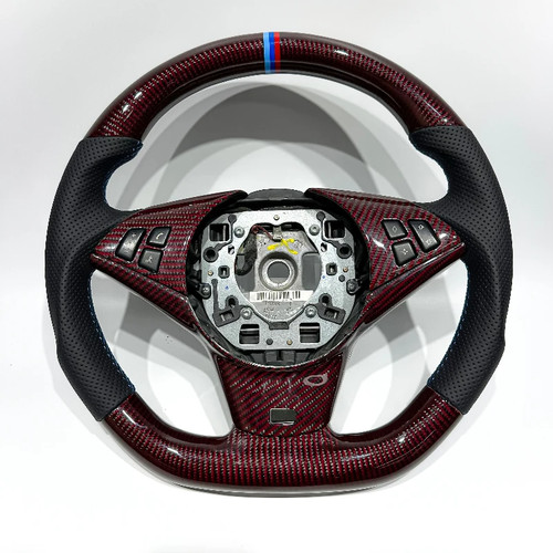 Red black carbon - red/black, fiber