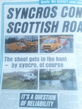 Very rare vw t25 syncro