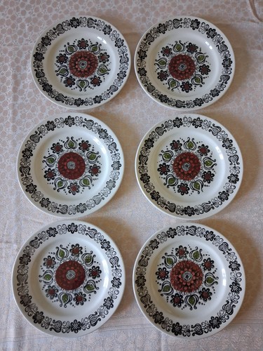 Vintage set six broadhurst - six,
