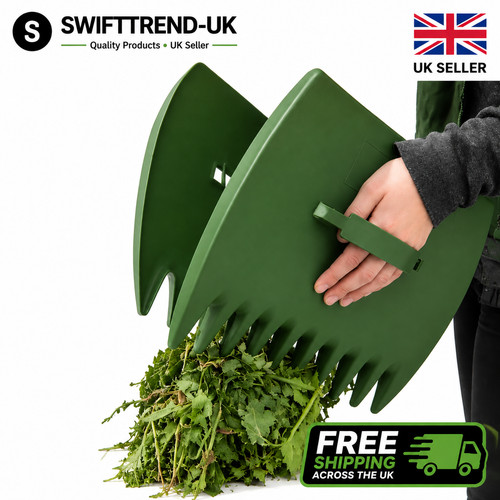 Leaf grabber pair hand - hand, held