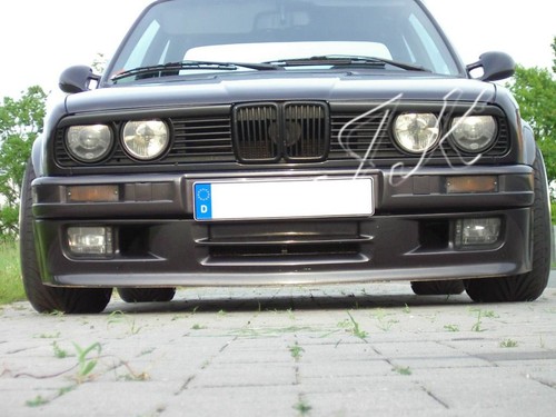 Front lip spoiler for bmw - front, e30