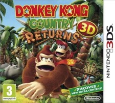 Donkey Kong Country Returns (3DS) PEGI 3+ Platform Expertly Refurbished Product