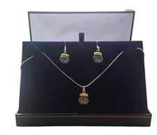 NEW 💥💥Gift 925 Sterling Silver Hooks & Necklace, Marmite Set & Gift Box💥💥