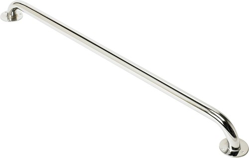 Chrome steel grab bar - grab,