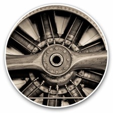 2 x Vinyl Stickers 15cm -