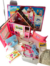 Toy Doll Set Barbies Chocolate Shop Boxed Spares Repair Incomplete Vintage ra