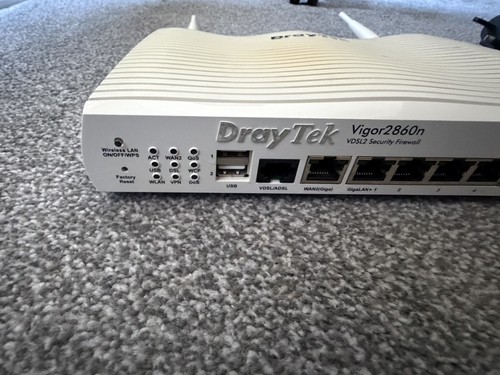 Draytek vigor2860n firewall - vigor2860n,