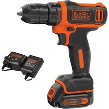 Black and Decker BDCDD12 10.8v Cordless Drill Driver 1 x 1.5ah Li-ion