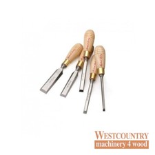 Robert Sorby 5170 - 5 Piece Bevel Edge Butt Chisel Set - Ash Handled