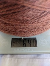 Approx 600g Reddish Brown Aran
