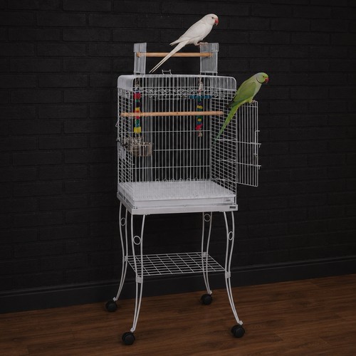 Large white bird cage - large,