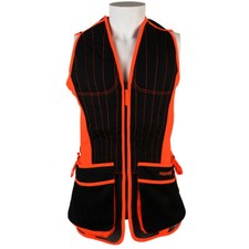 Percussion Evo Skeet Shooting Vest - Orange - Hunting Outdoors Hiking Jacket Top