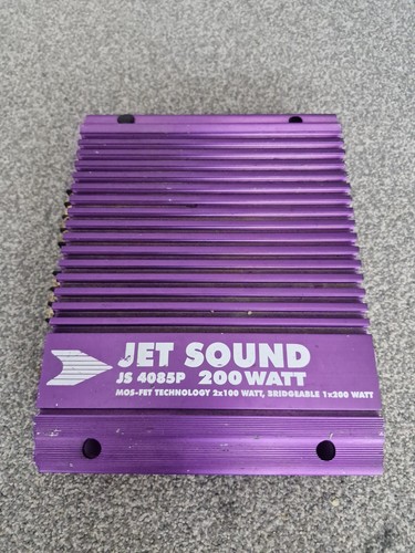 Vintage jet sound 4085p car - jet, js