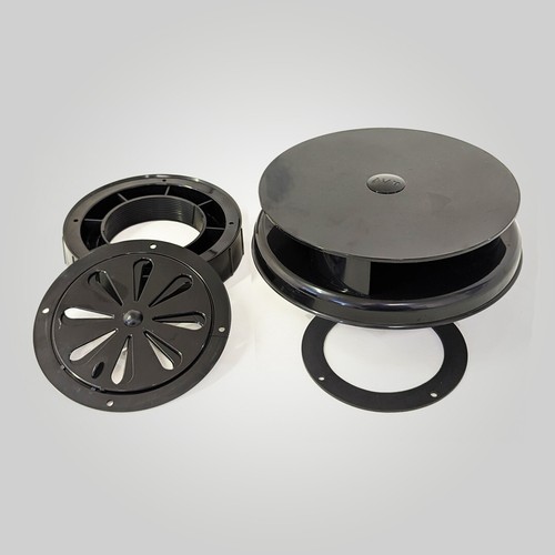 Wind driven black roof - wind,