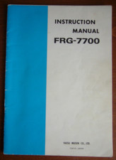 Yaesu FRG-7700 Instruction