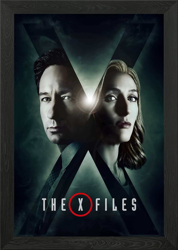 The files poster framed - poster,
