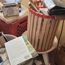 Wooden Manual Fruit Press for