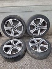 MERCEDES E220 ALLOY WHEEL SET