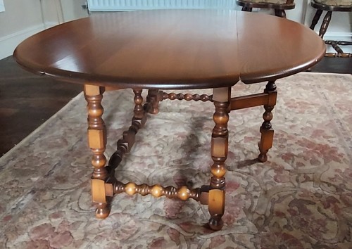 Vintage ercol golden - vintage, dropleaf