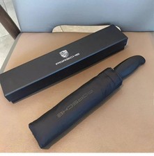 Porsche Black Folding Umbrella