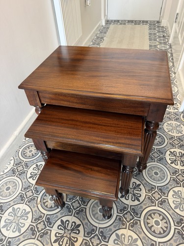 Mahogany nest three - of,