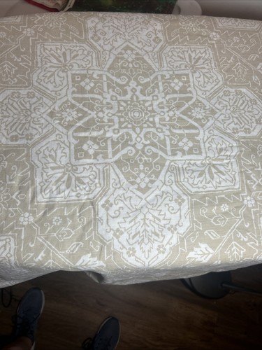 Thibaut tarragon beige linen - "thibaut,
