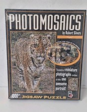 Photomosaics Tiger Jigsaw Puzzle 1000 Piece New And Sealed