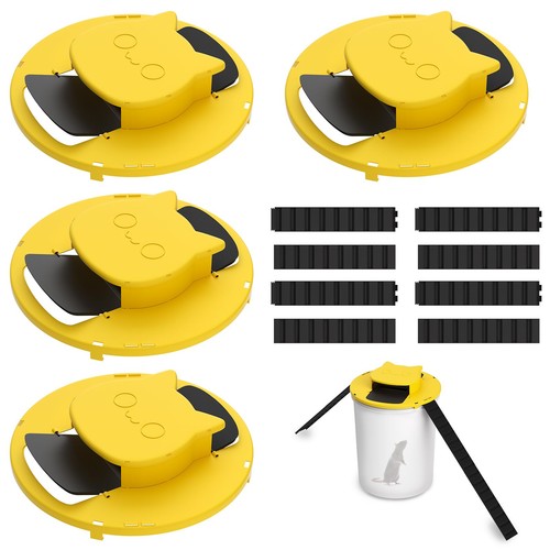 Pack mouse trap bucket - pack, flip