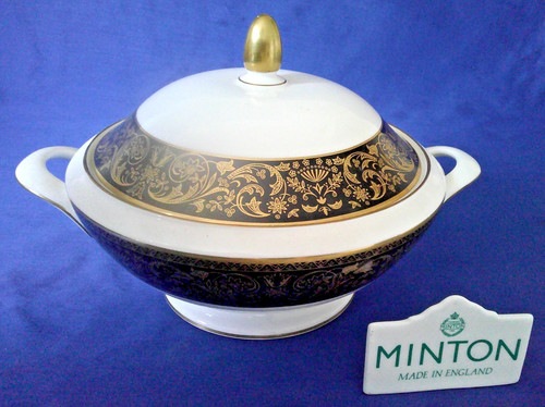 Minton black grandee covered - minton,