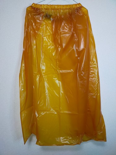 Soft shiny translucent orange