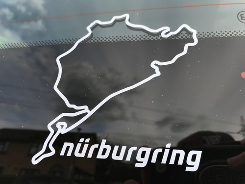 Nurburgring sticker car - nurburgring,