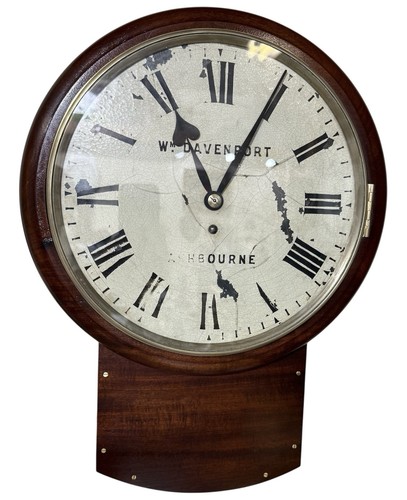 Antique davenport 8 day - antique,