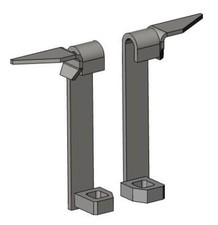 Brackets for AVANT Loader (Low back)