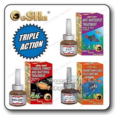 ESHA 2000 EXIT GDEX Fish Tank MEDICINE Aquarium Treatment Ich Fungus Bacteria