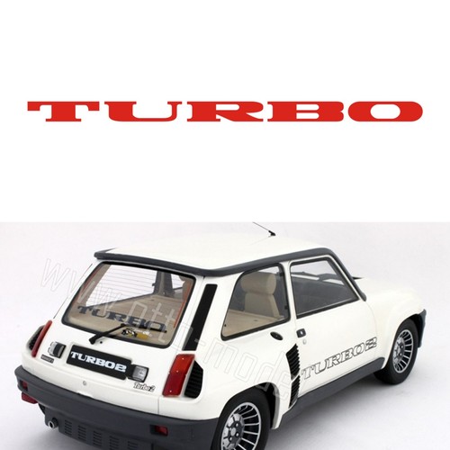 Retro renault turbo rear - turbo, 2
